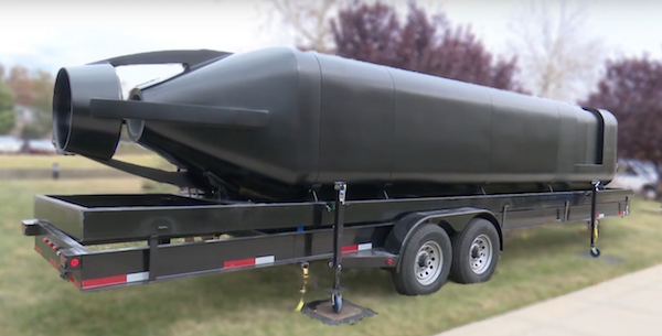 U.S. Navy 3-D printed submersible hull